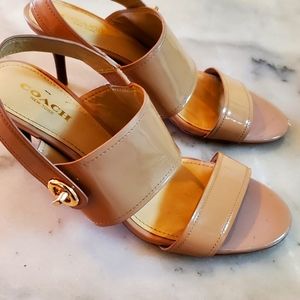 Coach Tan sandals